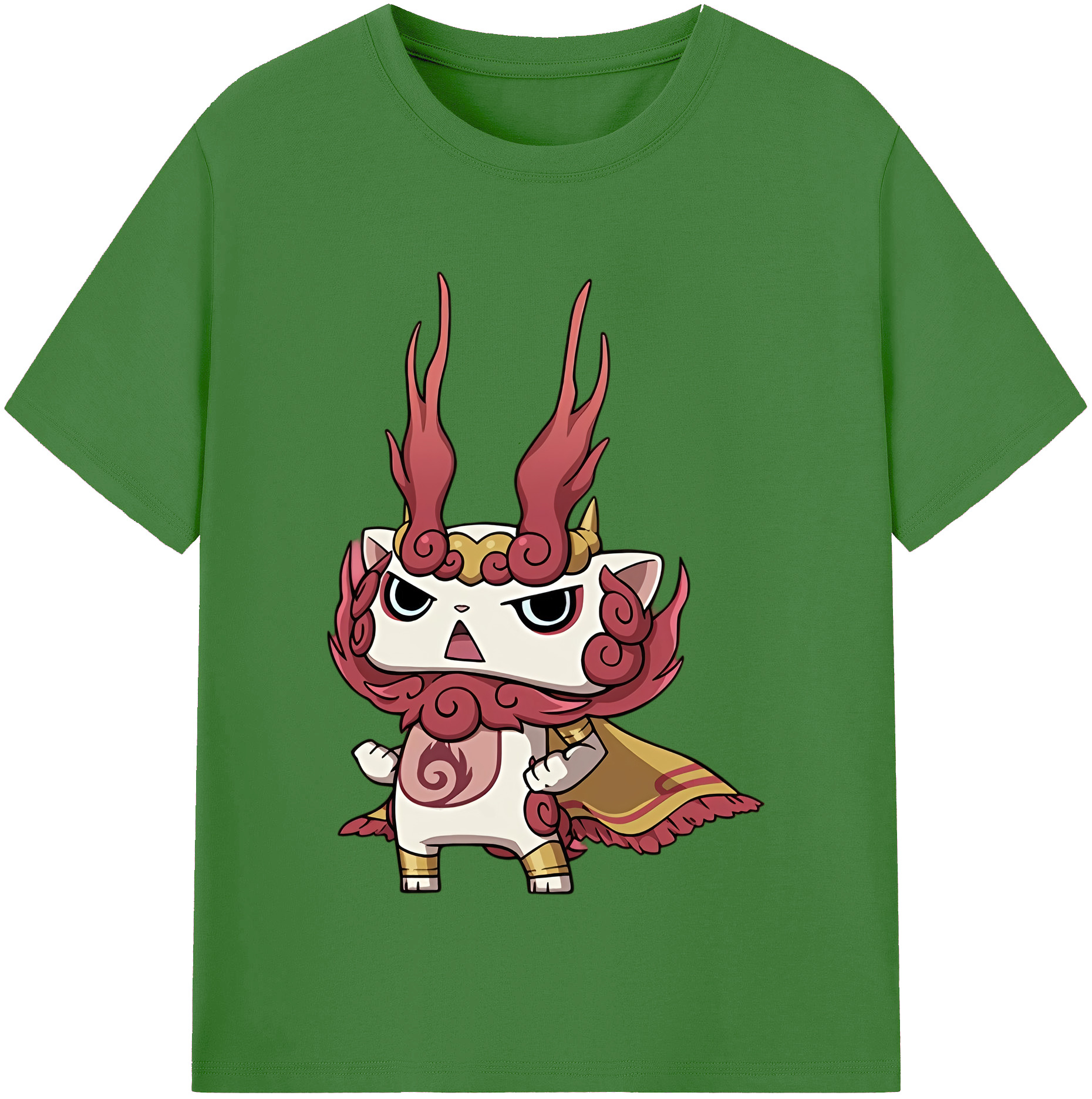 （画像用） 妖怪ウォッチ Yo-kai Watch レディースカジュアルプリントTシャツ（綿100％）